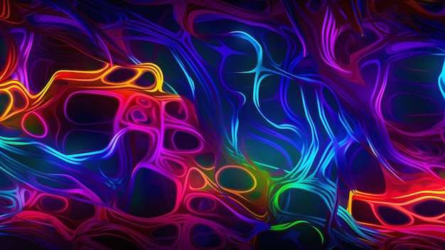 photo abstract neon background pattern