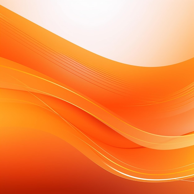 Photo of abstract orange color gradient background design
