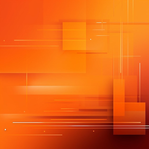 Photo of abstract orange color gradient background design