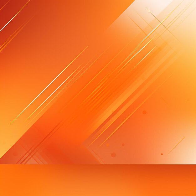 Photo of abstract orange color gradient background design