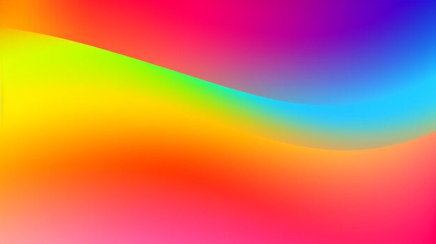 Photo photo of abstract rainbow background for designersai generated