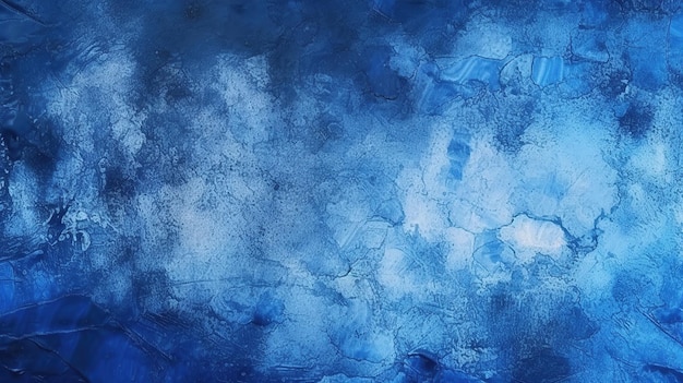 Фото абстрактная акварельная краска фон темно-синий цвет гранж текстура генеративный ИИ