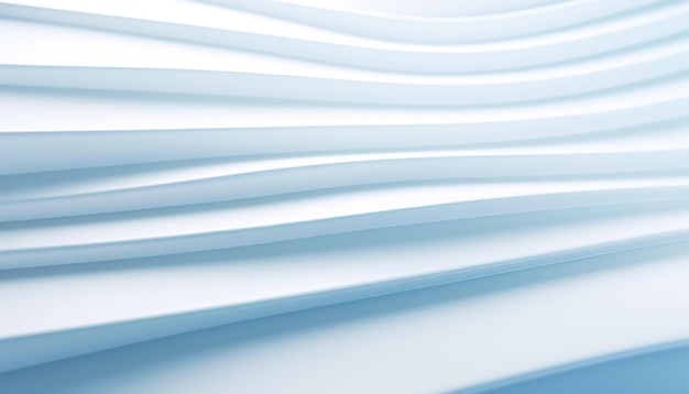Photo abstract of white lines background minimal dynamic shape 3d rendering