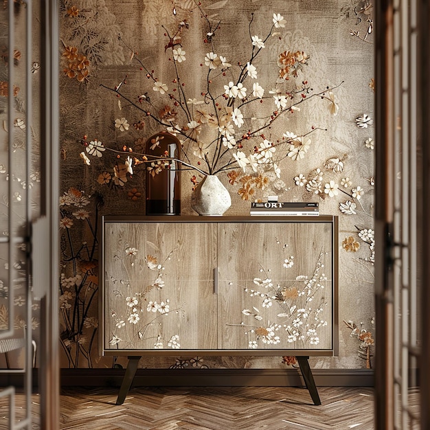 photo of accent cabinet