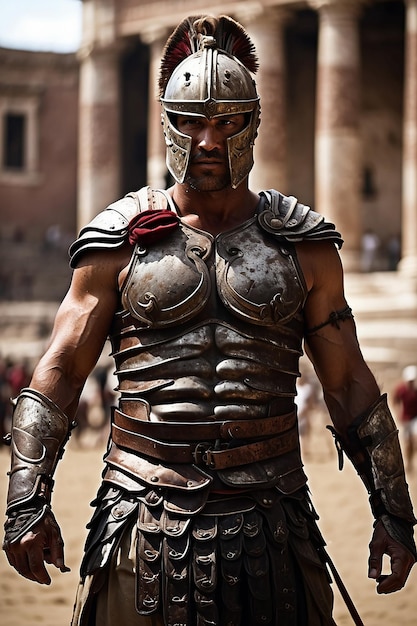 古代ローマの都市の写真 ローマ軍の戦いの傷跡 勝利の行進