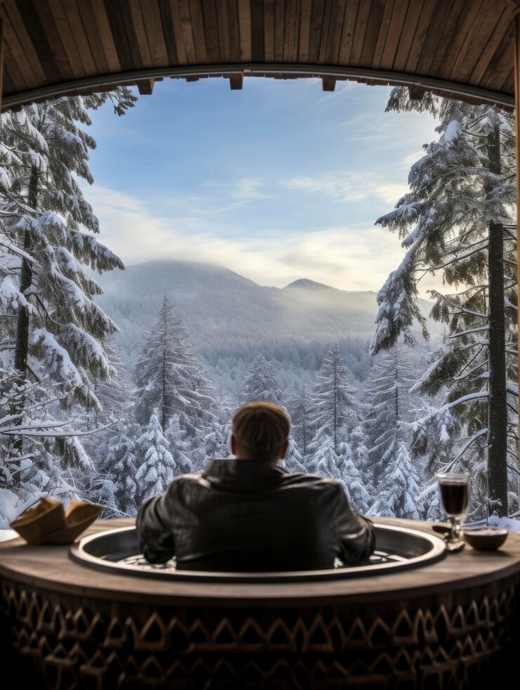 Photo photo of an activity in winter