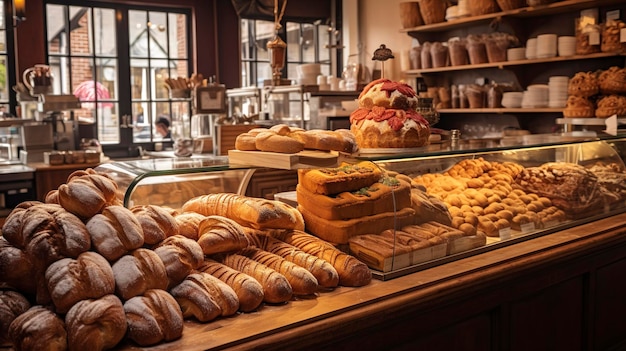 A Photo of Allergen Free Bakery Counter