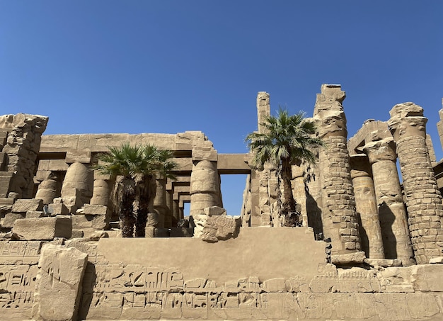 Photo of ancient egyptian architecture.