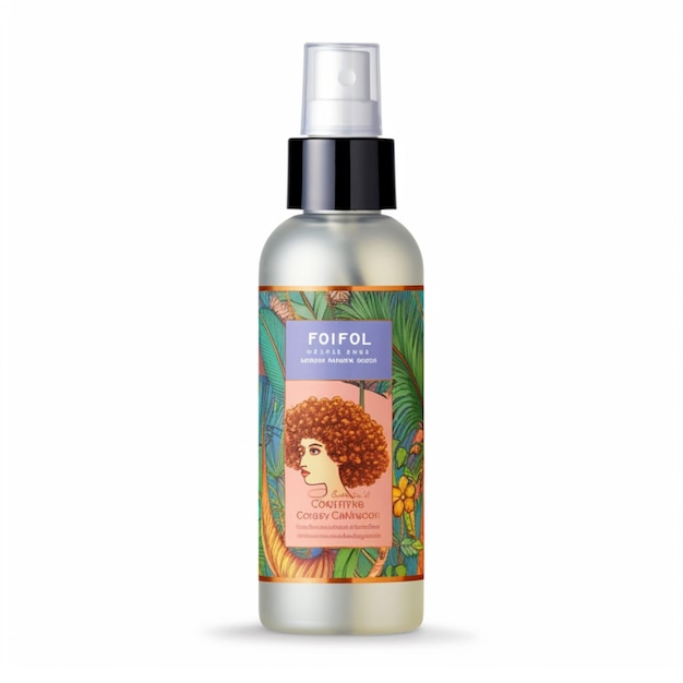 premium-ai-image-photo-of-antifrizz-coconut-oil-hair-serum