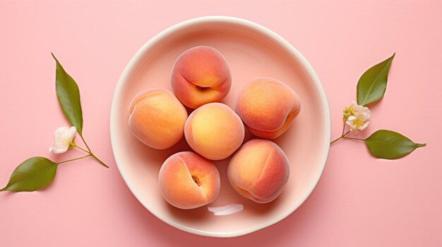 Photo of apricots on a plate