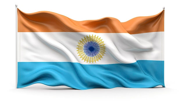 A photo of the Argentina flag full length photo