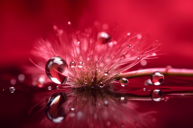 Photo Art Macro A Dandelion Seed