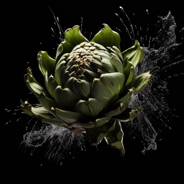 Photo a photo of artichoke