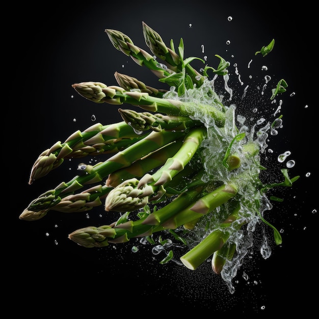 A photo of asparagus