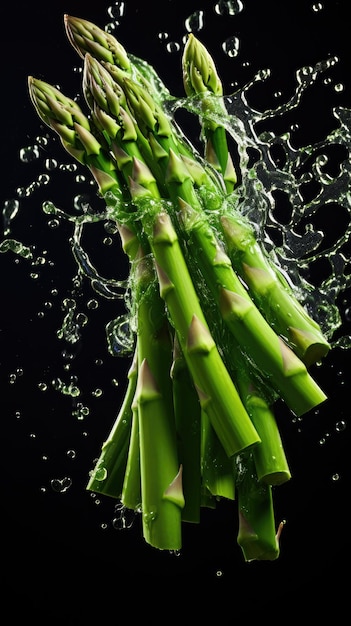 a photo of asparagus