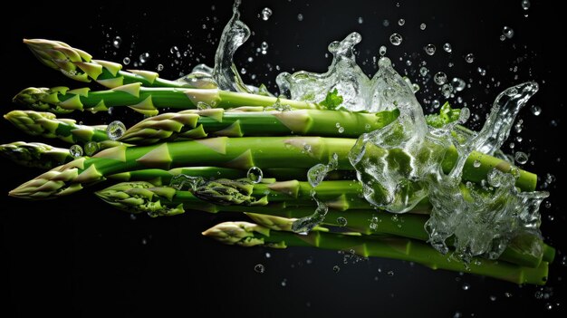 a photo of asparagus