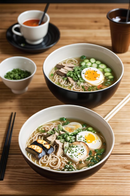 Photo assortment of noodles in a bowl