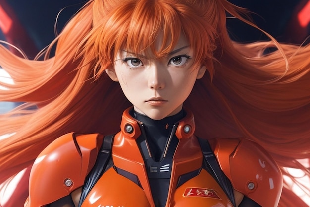 The photo of asuka Langley soryu