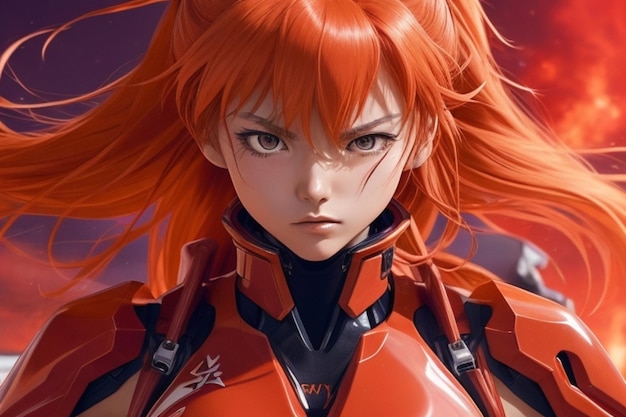 The photo of asuka Langley soryu