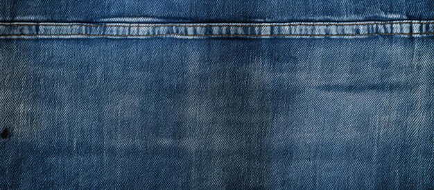 Photo of the back view of a pair of stylish blue jeans with a blank space for your creative ideas
