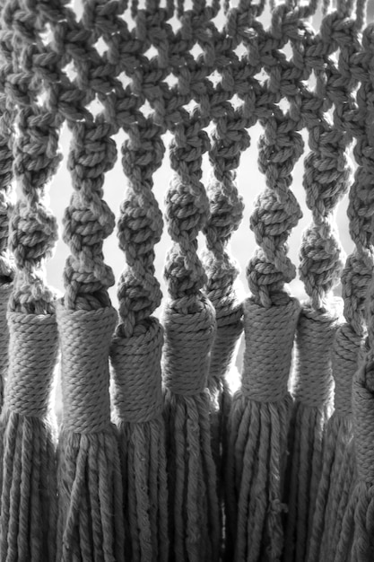 Photo of background knots ropes
