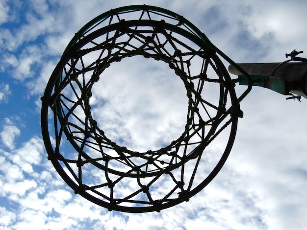 photo of basketball hoop