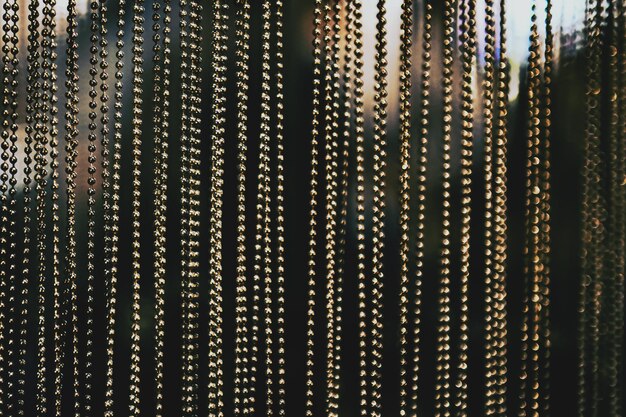 Photo photo of beads chains texture photo