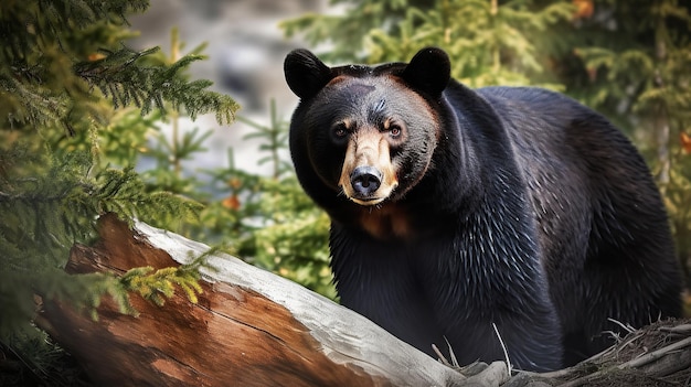 Photo bear animal Generative AI