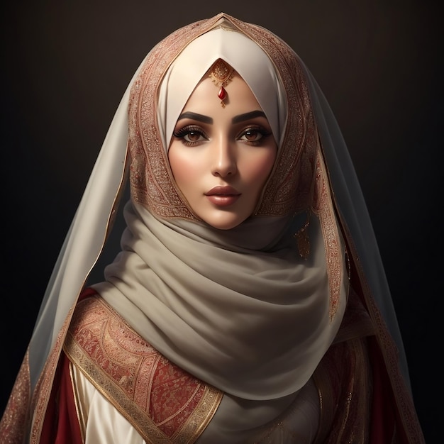 Premium Photo | Photo beautiful arabic woman in hijab