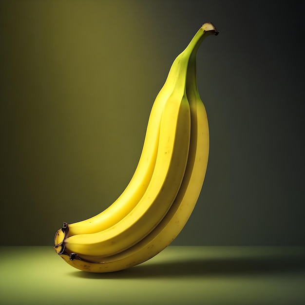 Photo of beautiful banana with water and banana