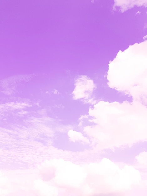 photo of a beautiful clouded purple sky background.