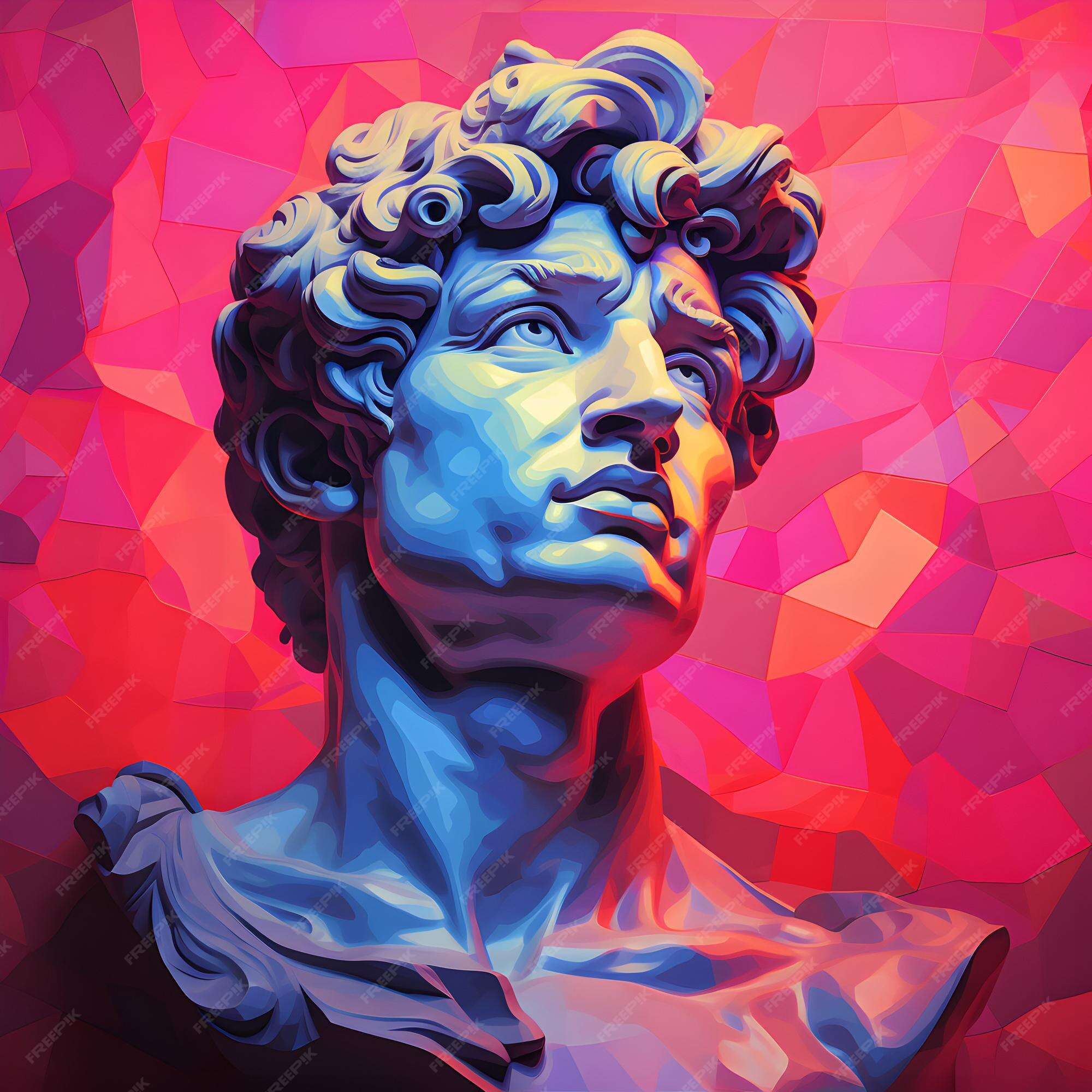 premium-ai-image-photo-beautiful-roman-figure-carving-on-colorful