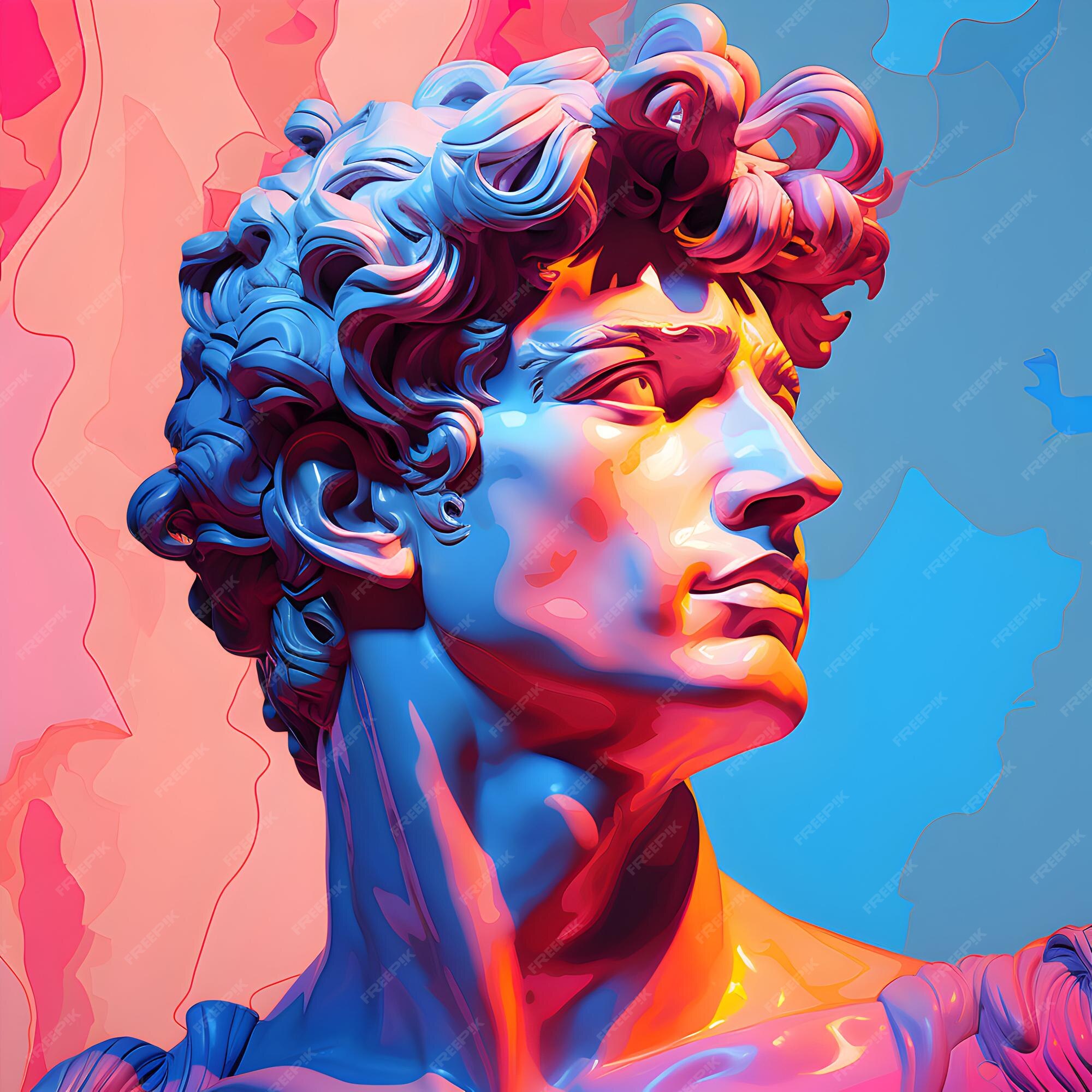 premium-ai-image-photo-beautiful-roman-figure-carving-on-colorful