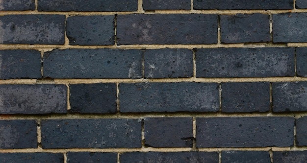 photo of beautiful vintage brick wall in house interior wide panorama of brick wall