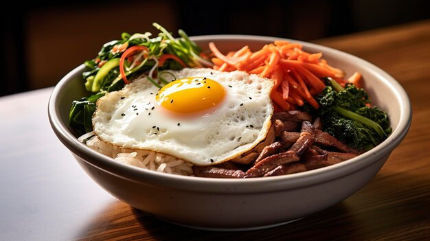 A Photo of Beef Bibimbap