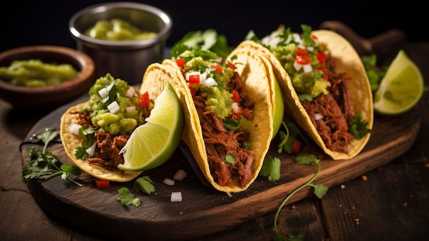 A Photo of Beef Tacos