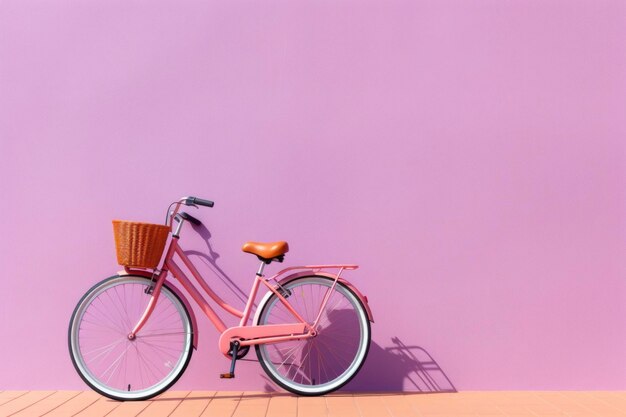 Photo a bicycle