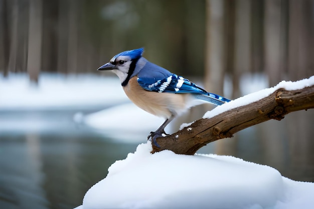 Photo a bird with a worm in its beak