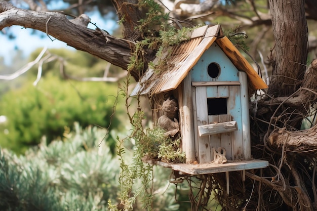 Photo of birdhouse