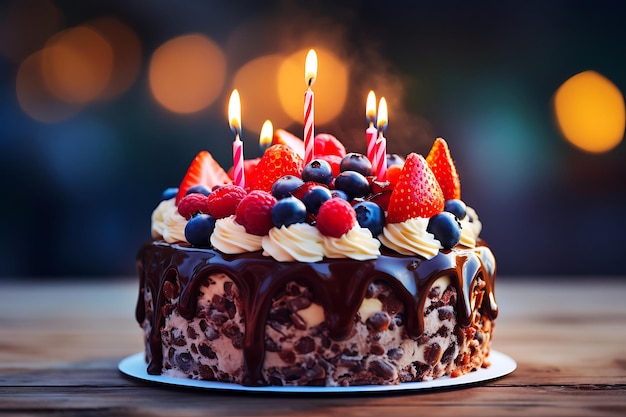 Photo of Birthday cake cutting