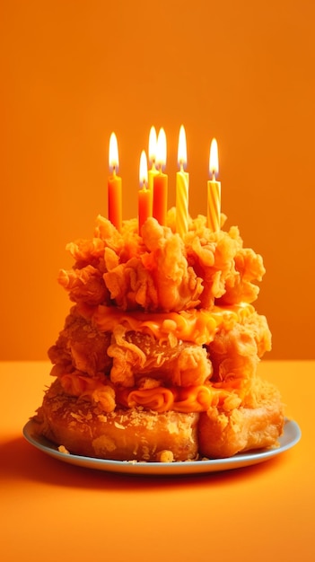 Photo of birthday cake