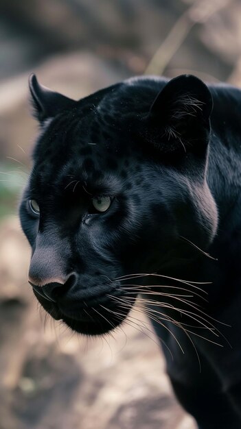 photo of a black panther