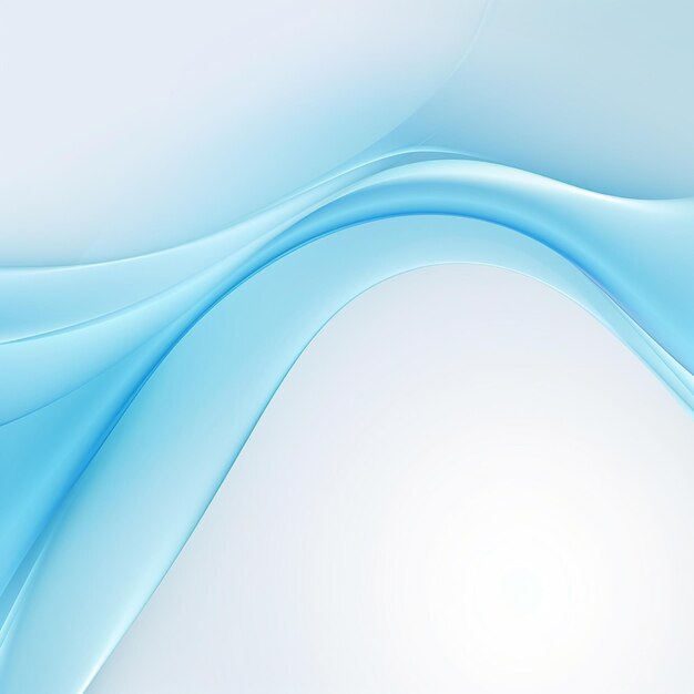 Photo photo of blue color variations gradient wave curve lines designs on white background