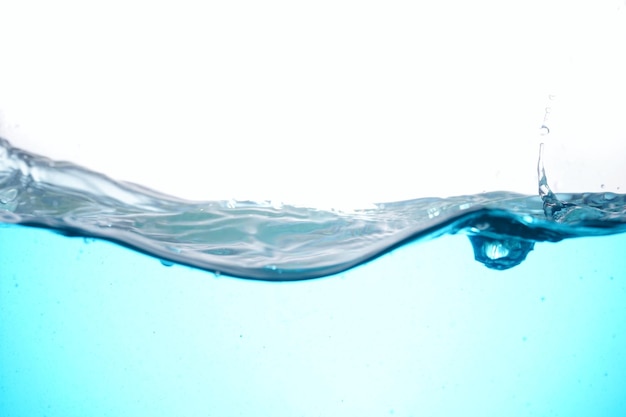 Photo of blue water waves