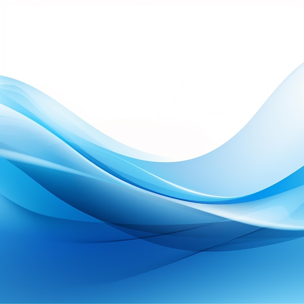 Photo of blue waves background design landscape