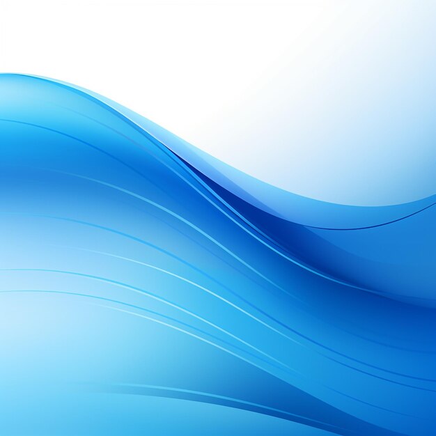 Photo photo of blue waves background design landscape