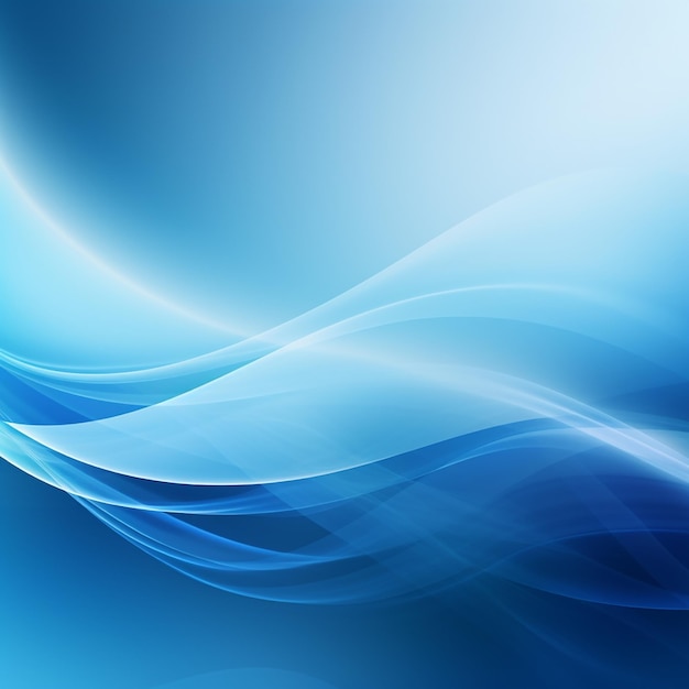 Photo of blue waves background design landscape