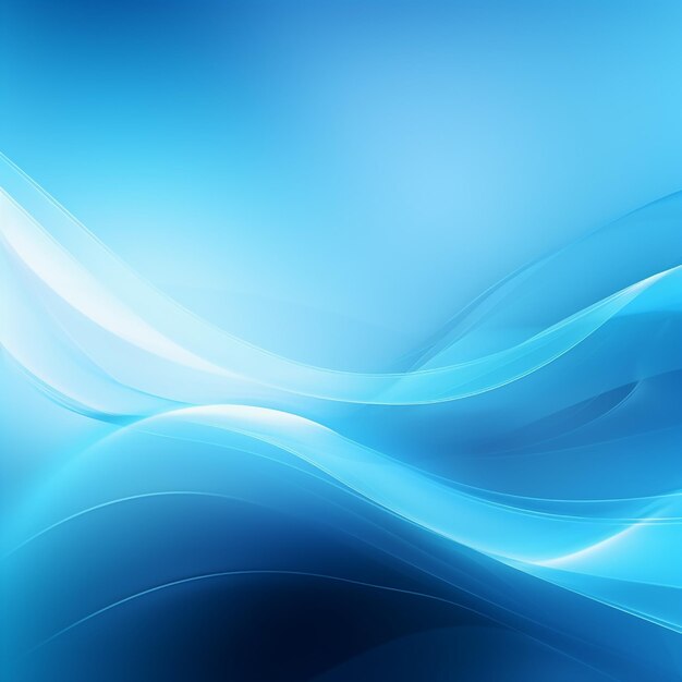 Photo of blue waves background design landscape