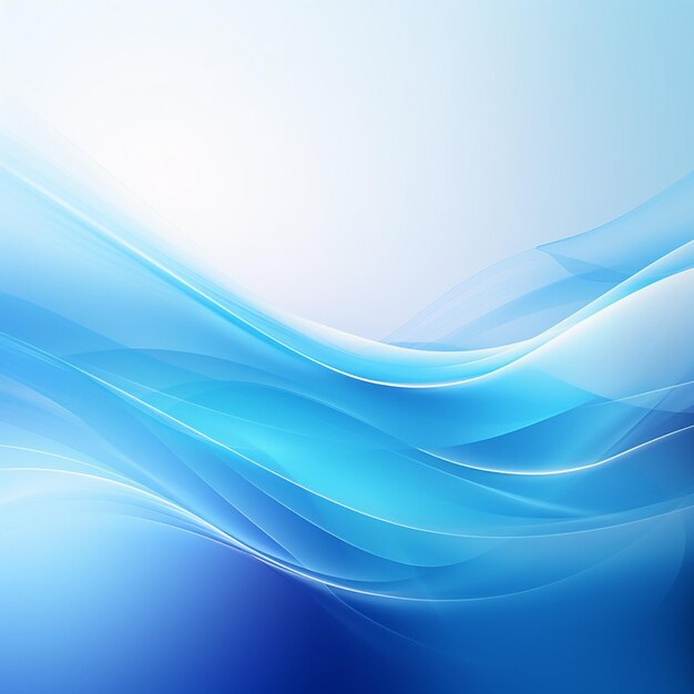 Photo of blue waves background design landscape