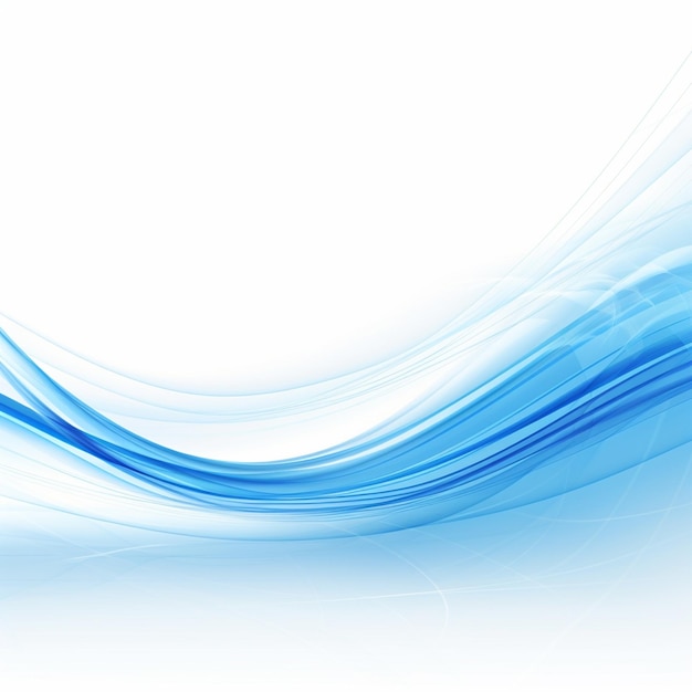 Photo of blue waves backgroundblue waves background for design AI Gnerated